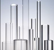 Acrylics By Desogn Product on Clear Acrylic or Plexi Glass Rod Tube